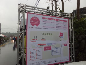 Race info board